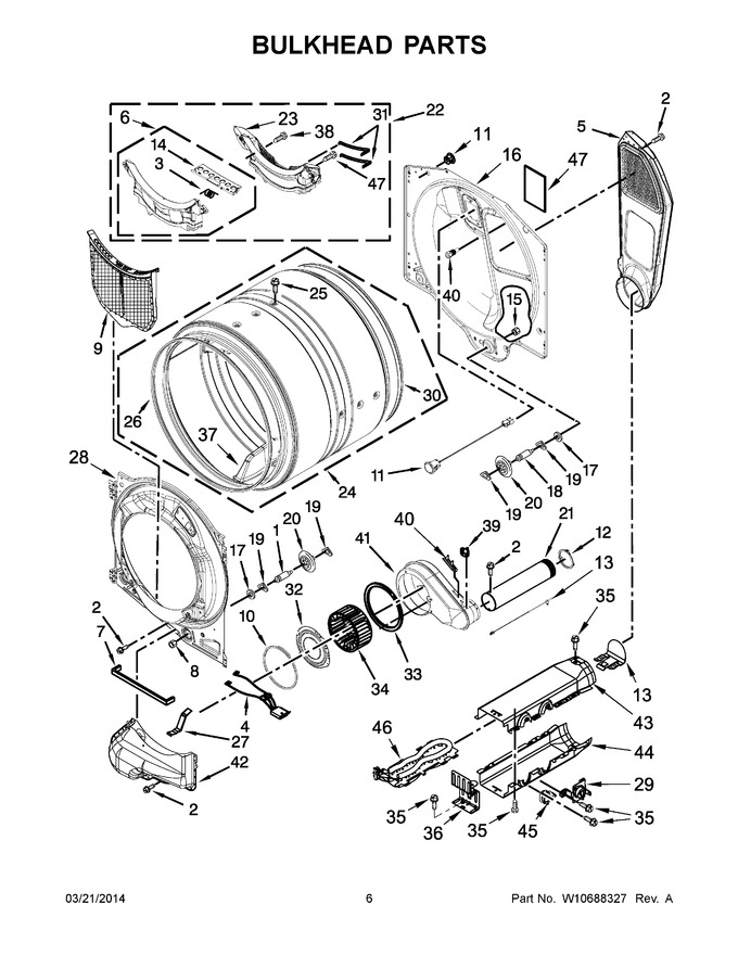 Diagram for MED3100DW0