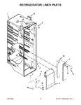 Diagram for 03 - Refrigerator Liner Parts