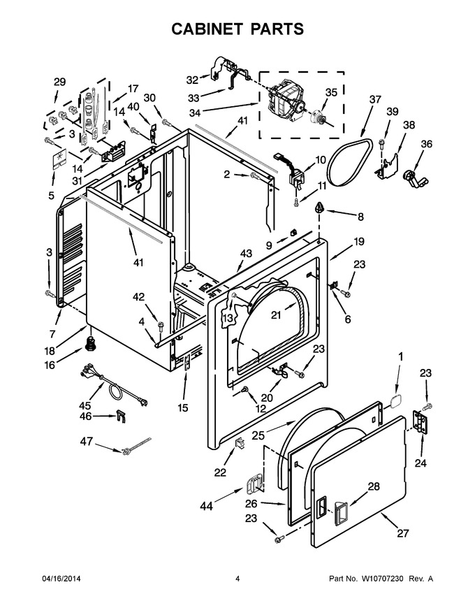 Diagram for YMEDX500BW1