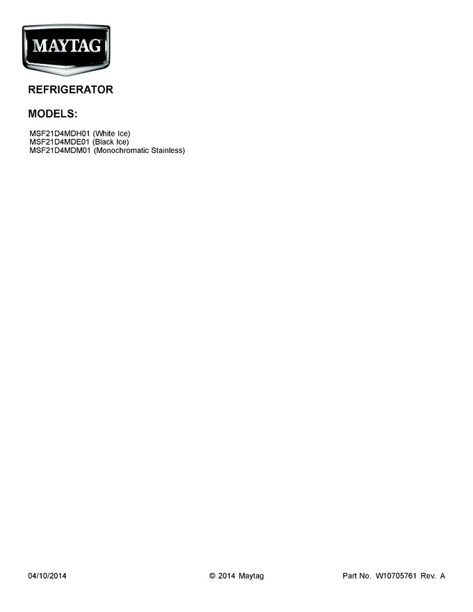 Diagram for MSF21D4MDH01