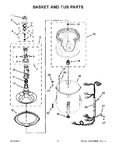 Diagram for 04 - Basket And Tub Parts