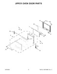 Diagram for 05 - Upper Oven Door Parts