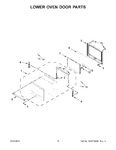 Diagram for 06 - Lower Oven Door Parts