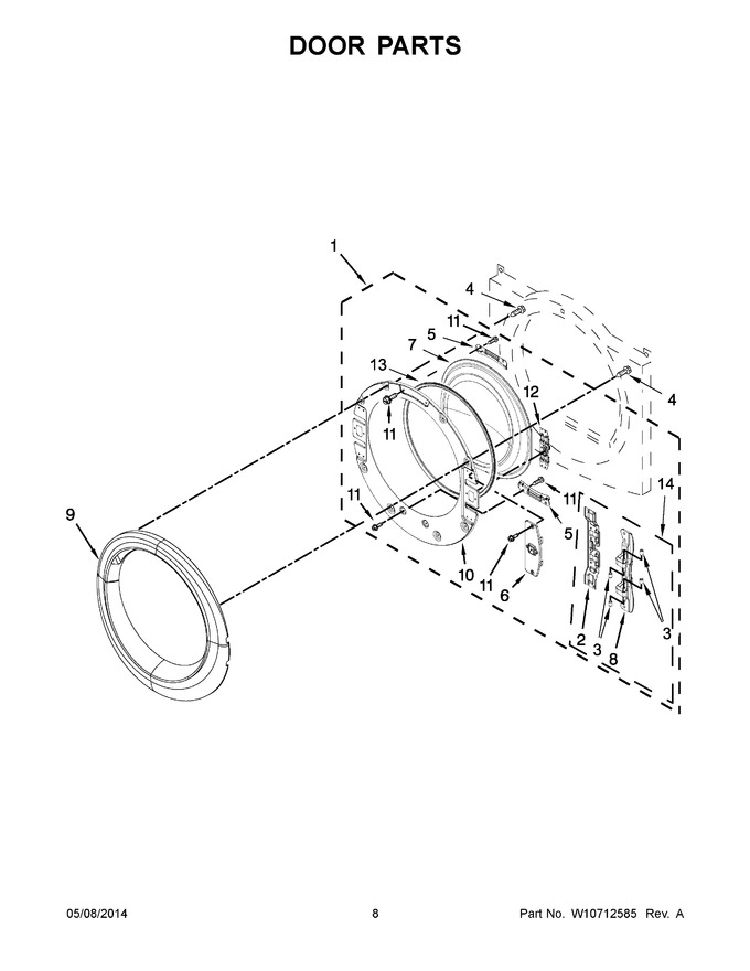 Diagram for NED5800DW0