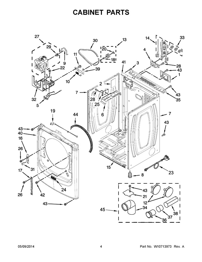 Diagram for YMED7100DW0
