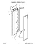 Diagram for 10 - Freezer Door Parts