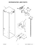 Diagram for 04 - Refrigerator Liner Parts