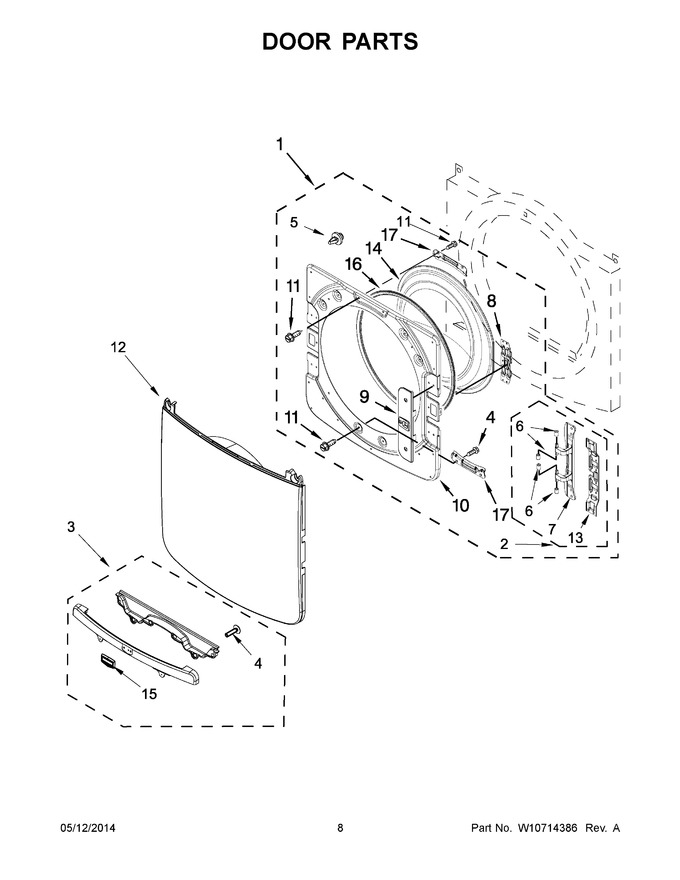Diagram for MGD8100DW0