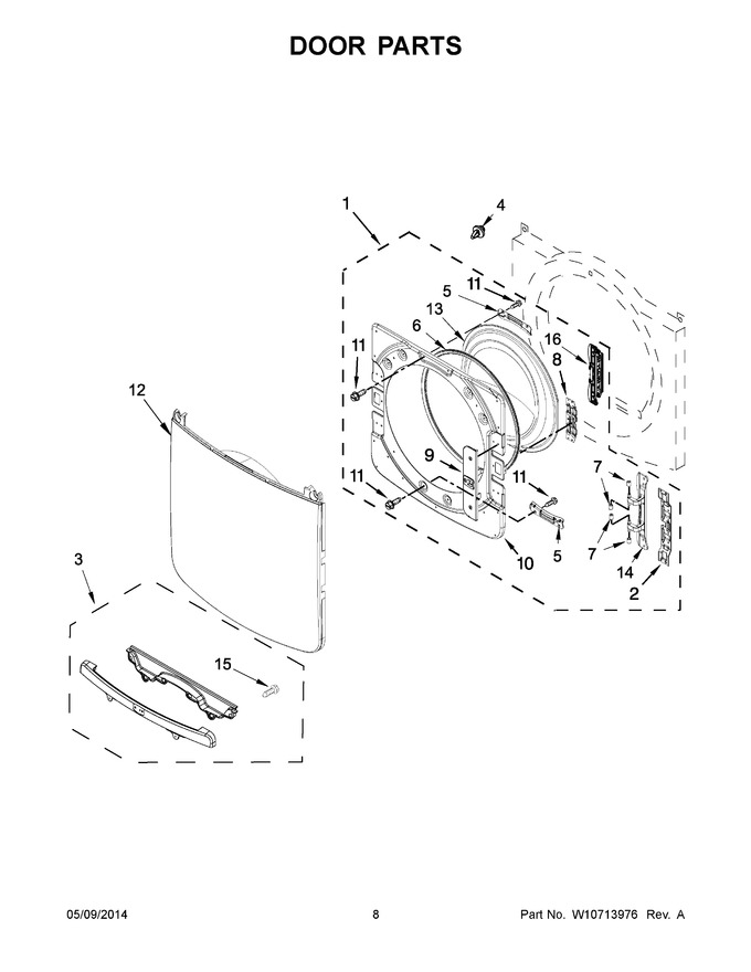 Diagram for YMED5100DW0