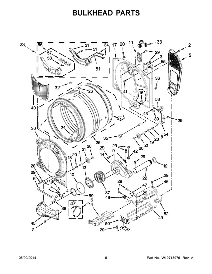 Diagram for YMED5100DW0