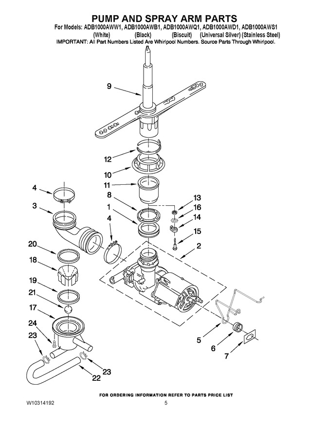Diagram for ADB1000AWB1