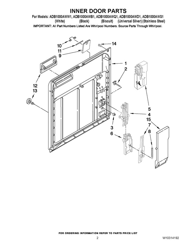 Diagram for ADB1000AWB1