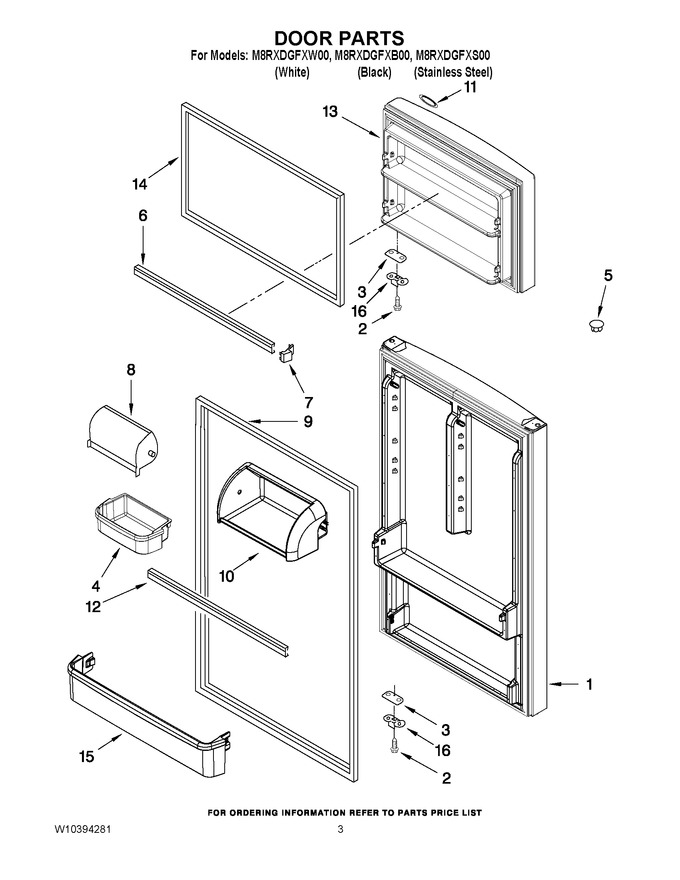 Diagram for M8RXDGFXS00