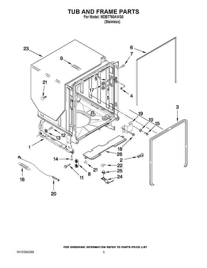 Diagram for MDB7760AWS0