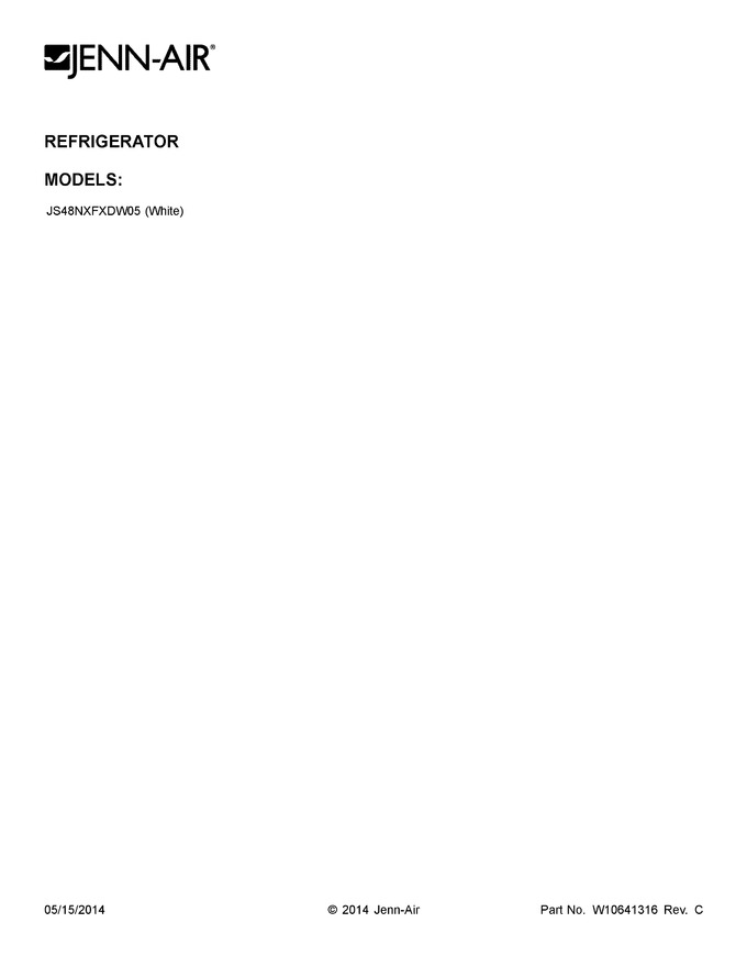 Diagram for JS48NXFXDW05