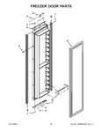 Diagram for 10 - Freezer Door Parts