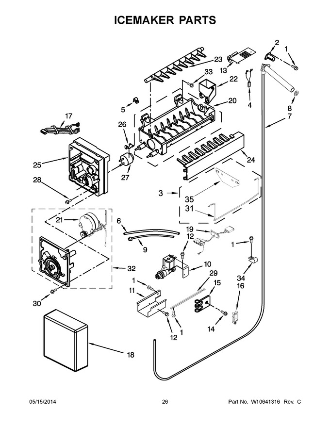 Diagram for JS48NXFXDW05