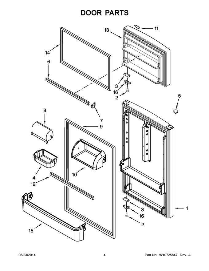 Diagram for M8RXCGFXW04