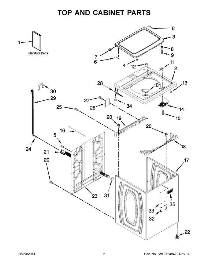 Diagram for MVWX655DW0