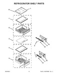 Diagram for 07 - Refrigerator Shelf Parts