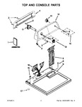 Diagram for 02 - Top And Console Parts