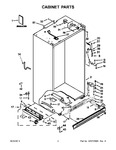 Diagram for 02 - Cabinet Parts