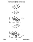 Diagram for 07 - Refrigerator Shelf Parts