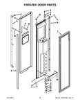 Diagram for 10 - Freezer Door Parts
