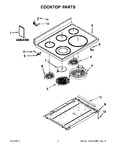 Diagram for 02 - Cooktop Parts