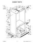Diagram for 02 - Cabinet Parts
