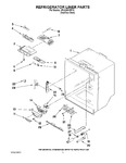 Diagram for 03 - Refrigerator Liner Parts