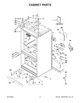 Diagram for 02 - Cabinet Parts