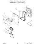 Diagram for 09 - Dispenser Front Parts