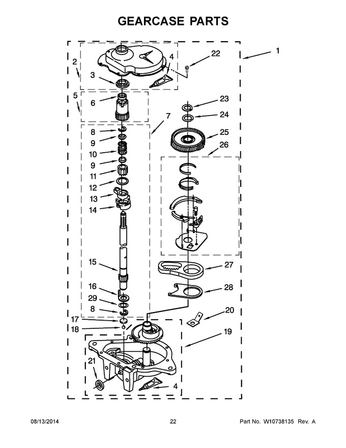 Diagram for YMET3800XW2