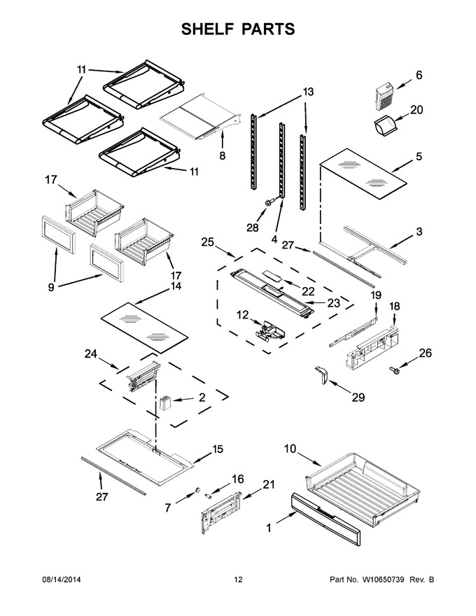 Diagram for MFT2673BEB12