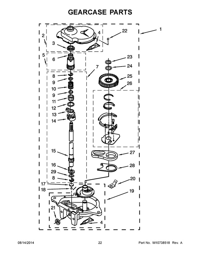 Diagram for MGT3800XW3