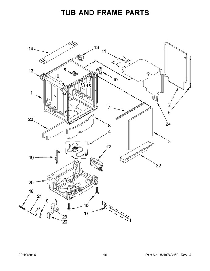 Diagram for JDB9600CWS0