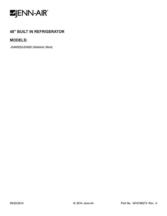 Diagram for JS48SEDUDW20