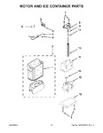 Diagram for 06 - Motor And Ice Container Parts