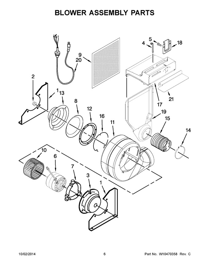 Diagram for JES9800CAF01