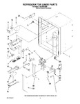 Diagram for 02 - Refrigerator Liner Parts