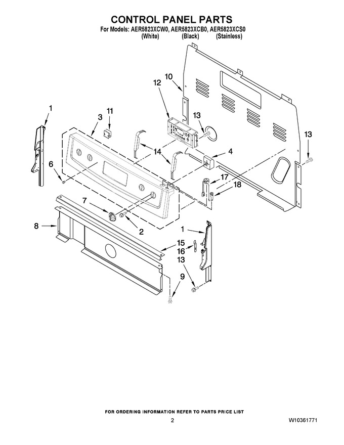 Diagram for AER5823XCS0