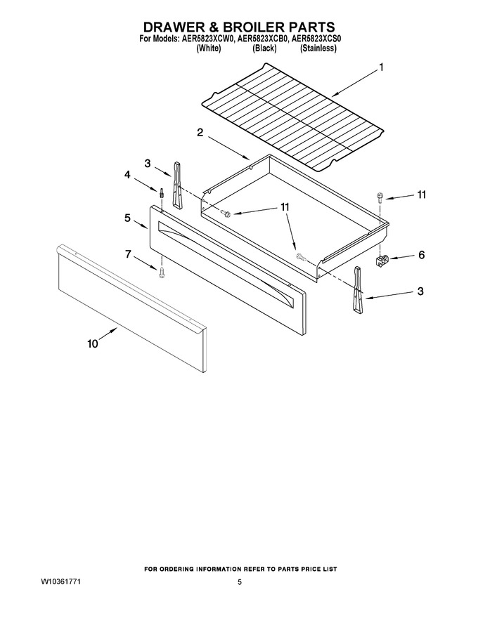 Diagram for AER5823XCS0