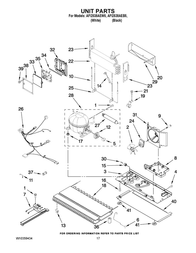 Diagram for AFI2538AEW5