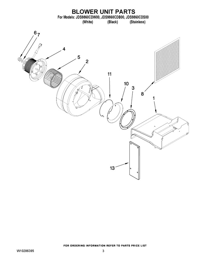 Diagram for JDS9860CDB00