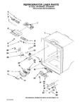 Diagram for 03 - Refrigerator Liner Parts