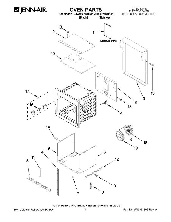 Diagram for JJW9327DDB11