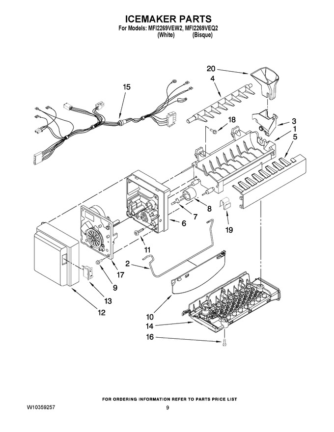 Diagram for MFI2269VEW2