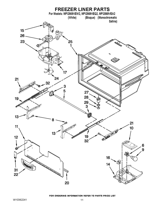 Diagram for MFI2569VEW2