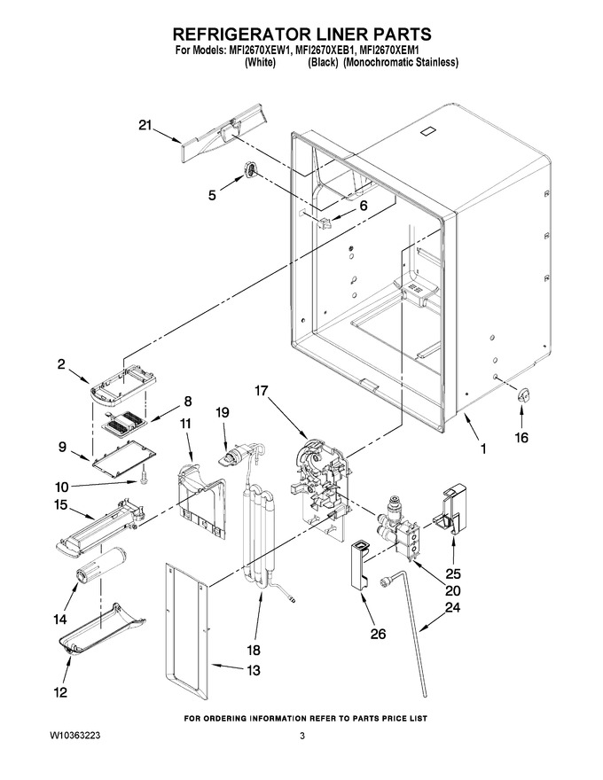 Diagram for MFI2670XEB1